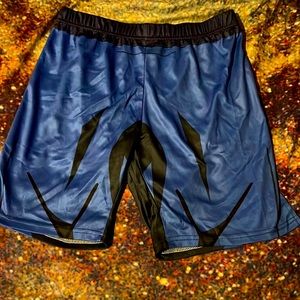 Dragon Ball Z - “Just Saiyan” Anime style workout shorts by Encounter Gear